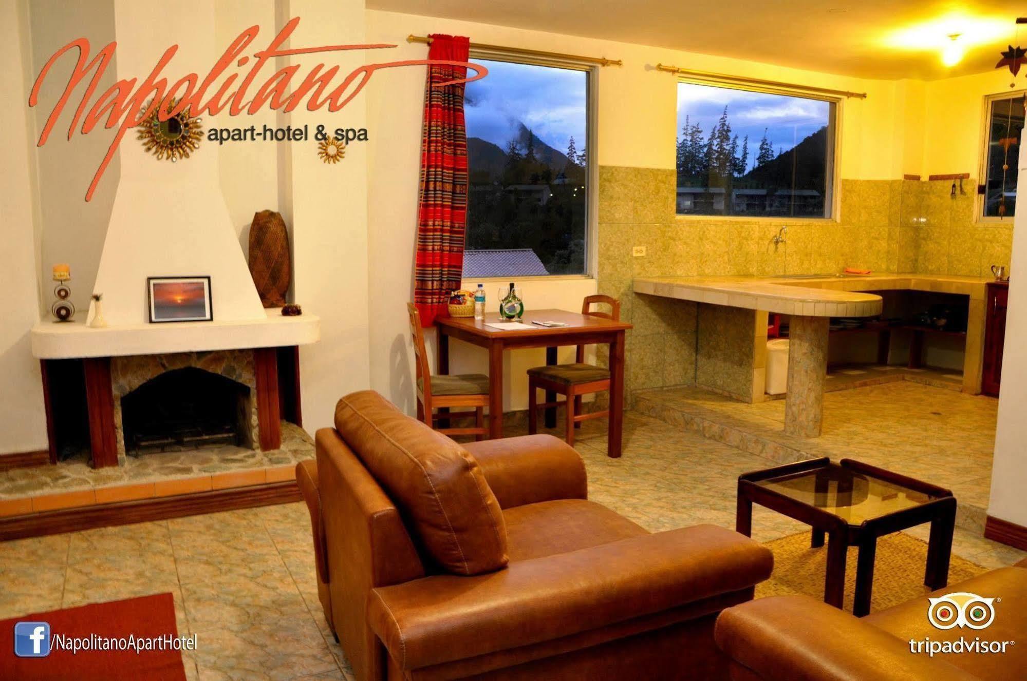 Napolitano Apart Hotel Baños Exteriör bild